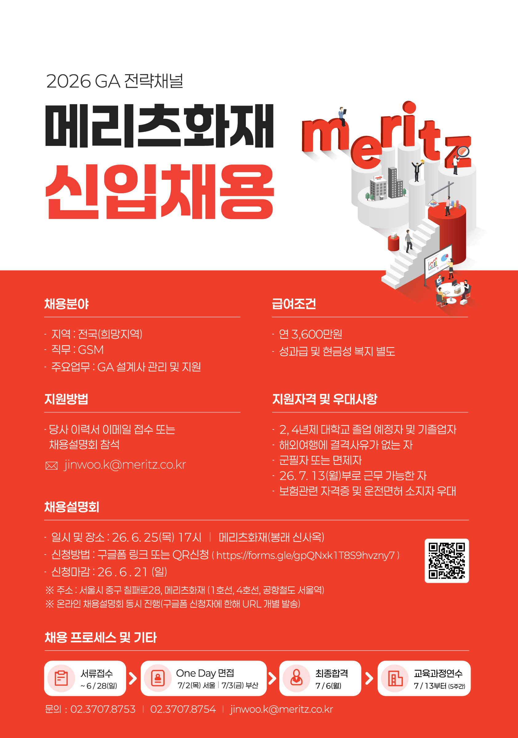 2026 메리츠화재 GA전략채널 신입인재 채용공고 포스터.jpg